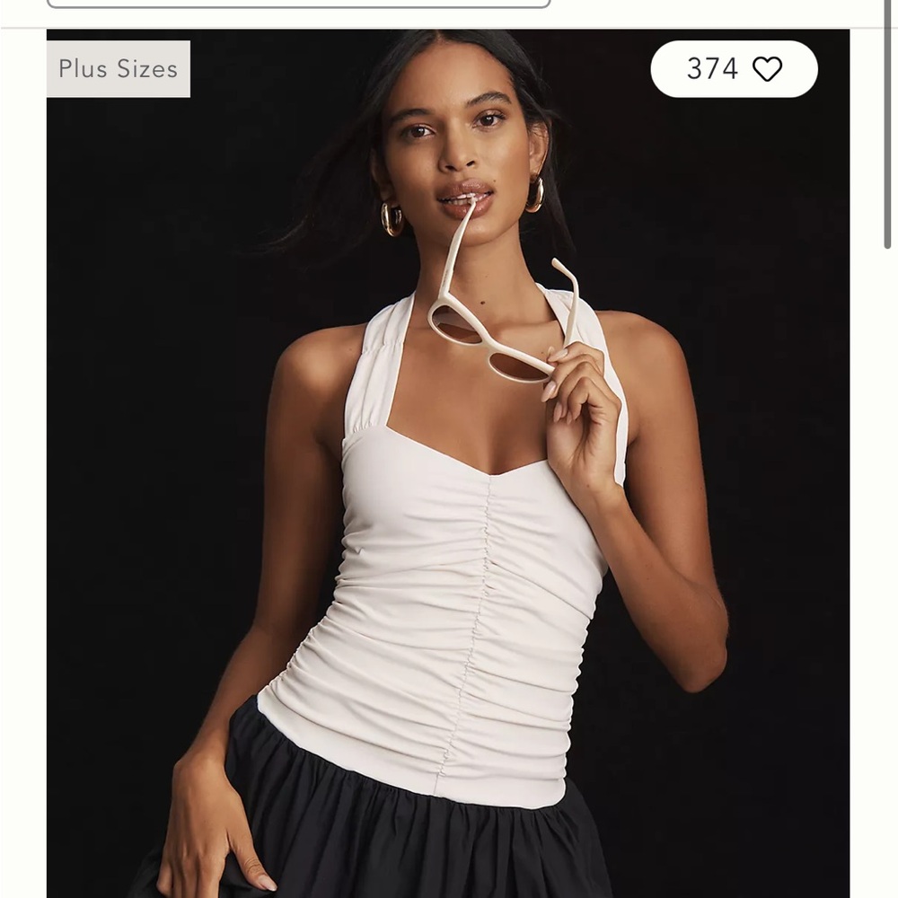 Anthropologie Maeve Halter Twofer Mini Dress